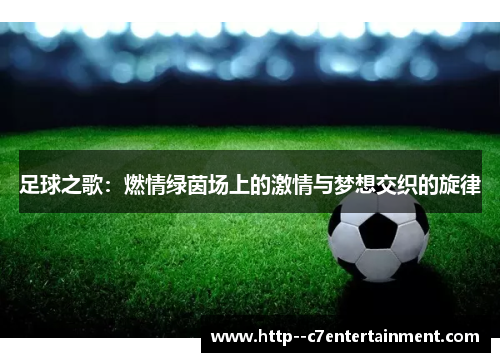 足球之歌：燃情绿茵场上的激情与梦想交织的旋律